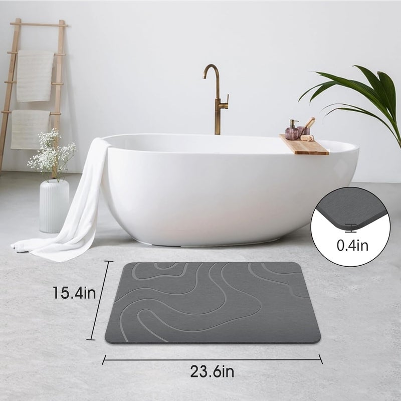 ZIKIBL Stone Bath Mat - Image 3