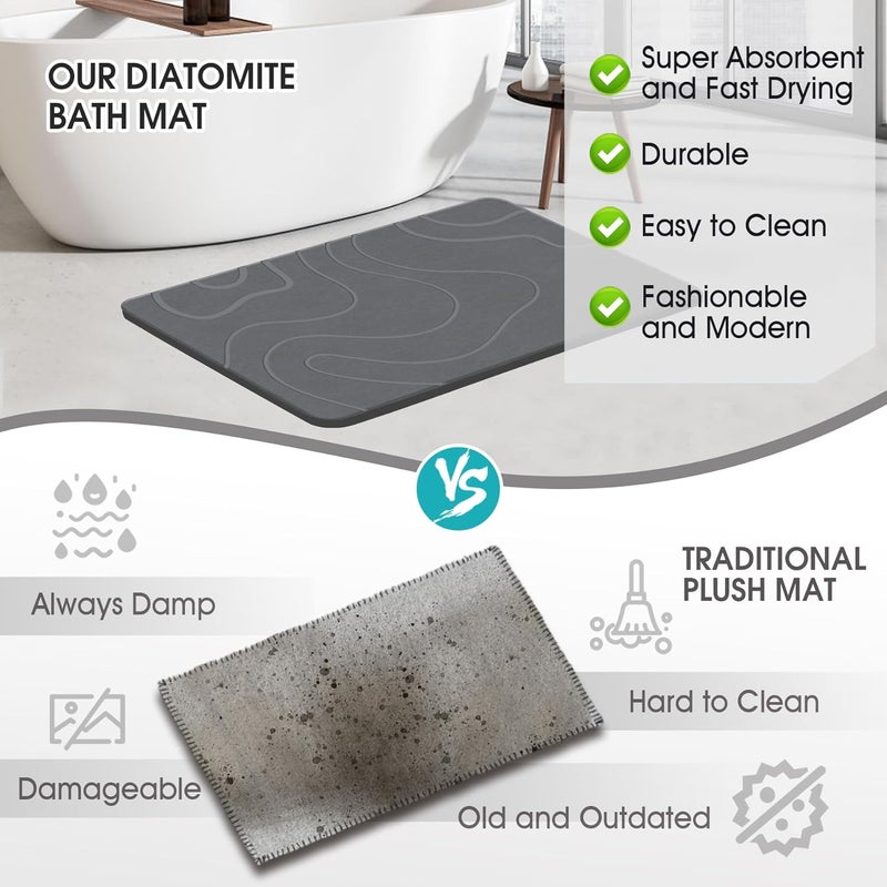 ZIKIBL Stone Bath Mat - Image 5