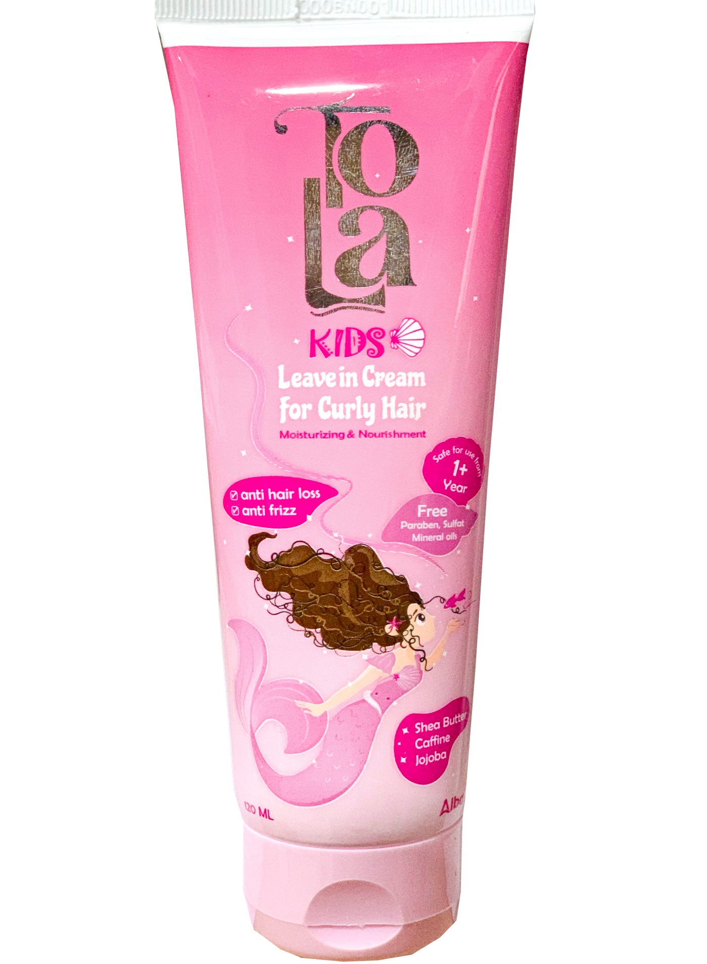 تولا كريم كيدز للشعر الكرلى 120 مل