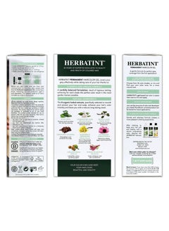 Herbatint Herbatint Permanent Haircolor Gel, 6N Dark Blonde, Alcohol Free, Vegan, 100% Grey Coverage - 4.56 oz  - Image 2