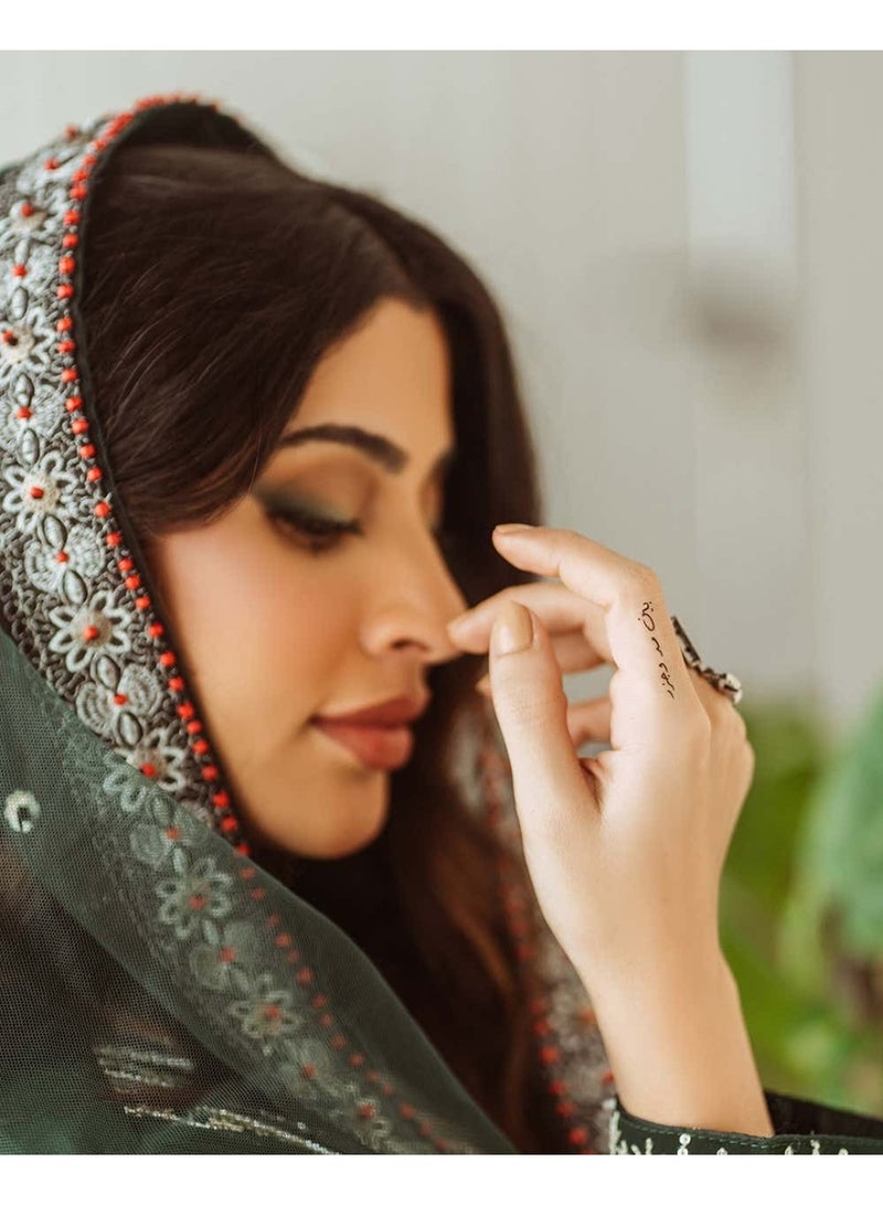 سينسي سنسي ملصق حناء مؤقت (نقشة) #1 - Image 3