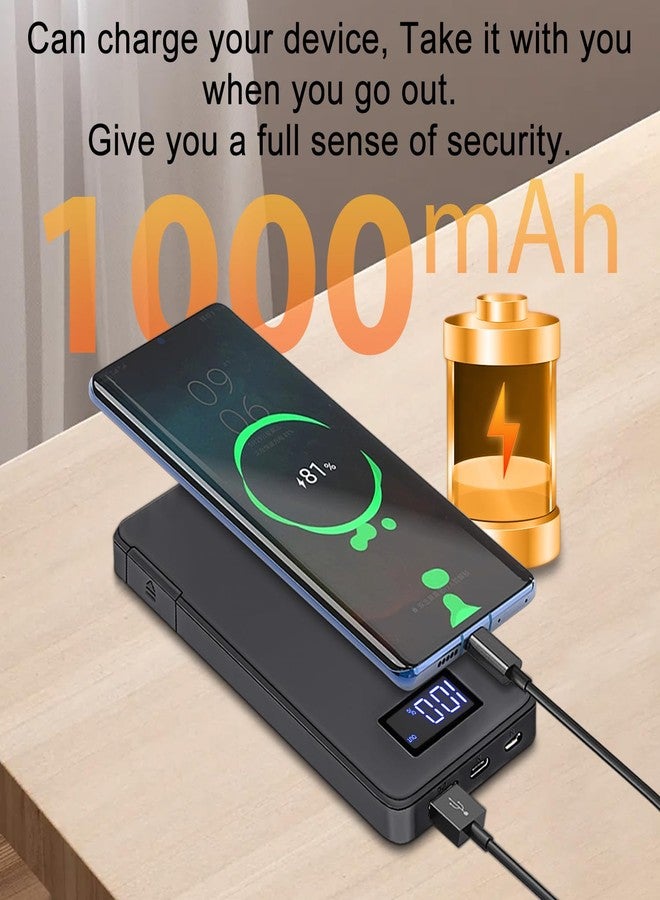 Kiewn 1080P Power Bank Video Recorder, Portable Camera with Motion Detection and Night Vision, Loop Recording Small Security Cam for Home Office Meeting, No WiFi Function - Image 3