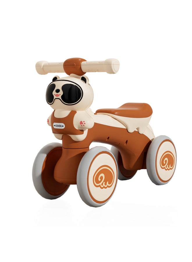 Years Old Entry Four-wheel Scooter Large Smooth Car Baby Pedless Scooter - Image 5