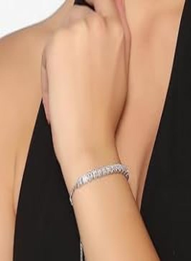 needs collection Crystal Adjustable Chain Bracelet for Women and Girls - Image 3