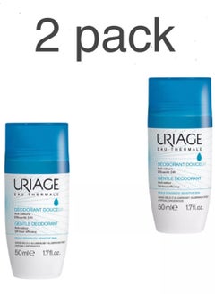 Uriage Uriage Roll-On Deodorant for Sensitive Skin Unisex, 50 ml, Refreshing 2 pcs  - Image 1