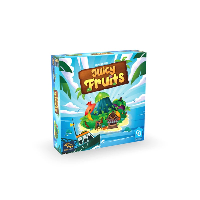 Capstone Games: Juicy Fruits, Strategy Board Game, Quick and Easy Game, Grow Delicious Fruit in Paradise 1 to 4 Players, 20 to 50 Minute Play Time, Ages 8 and Up - Image 3