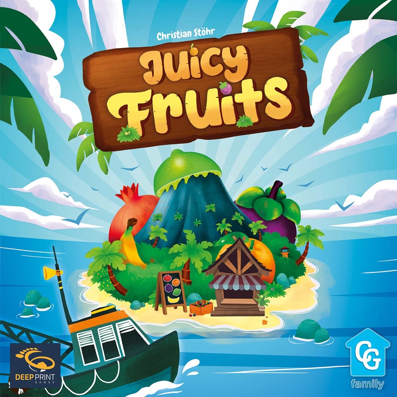 Capstone Games: Juicy Fruits, Strategy Board Game, Quick and Easy Game, Grow Delicious Fruit in Paradise 1 to 4 Players, 20 to 50 Minute Play Time, Ages 8 and Up - Image 4