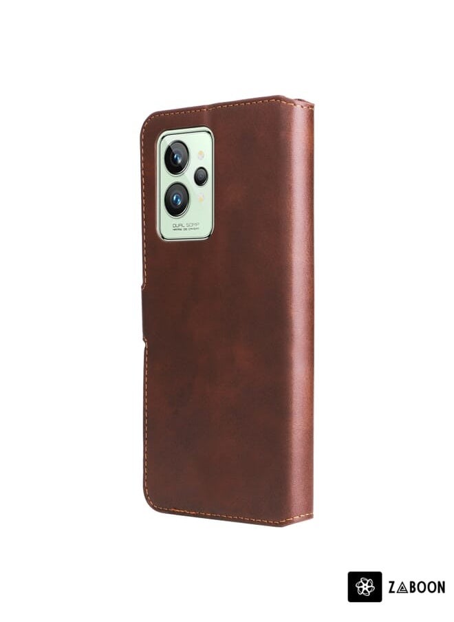 Zaboon OPPO Realme GT2 Pro Classic Calf Texture Case Cover  - Image 3
