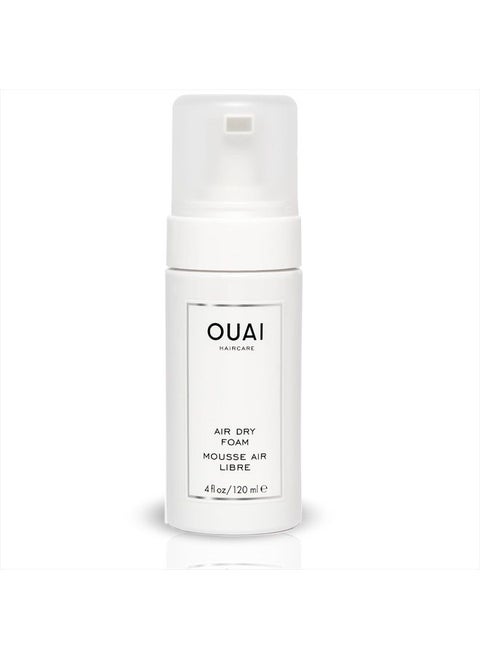 Air Dry Foam. Wash and Wear Mousse for Perfect Air-Dried Waves. Packed with Kale and Carrot Extract to Condition, Protect and Detangle Hair. Free from Parabens, Sulfates and Phthalates. (4 Oz)