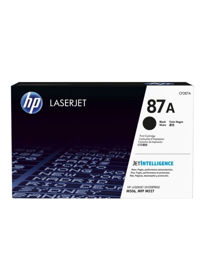 HP خرطوشة حبر جاف أصلية 87A لطابعات ليزر جيت أسود - Image 2