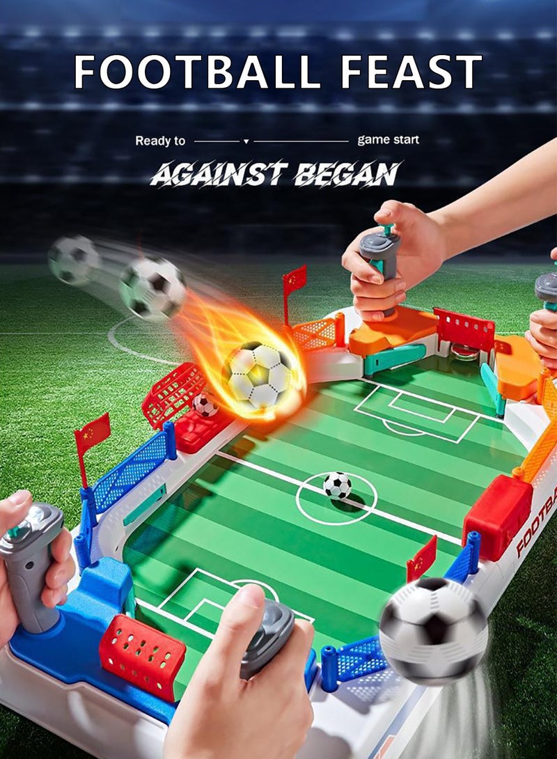 LENND Mini Foosball Table Soccer Game for Kids：Birthday Gift Toys for 3 4 5 6 7 8-12 Year Old Boys and Girls，Indoor Sports Soccer Toy Board Game ，Fun Ideal for Family Gatherings  - Image 2