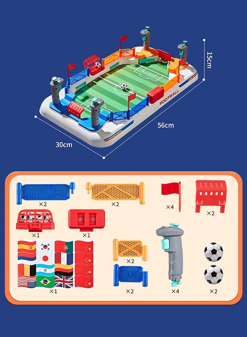 لينند طاولة لعب كرة القدم للأطفال: هدية عيد ميلاد مناسبة للأولاد والبنات من سن 3 إلى 12 عامًا. هذه اللعبة الرياضية الداخلية مناسبة للعائلات وغرف اللعب والترفيه. مليئة بالمرح، وهي خيار مثالي للتجمعات العائلية. - Image 5