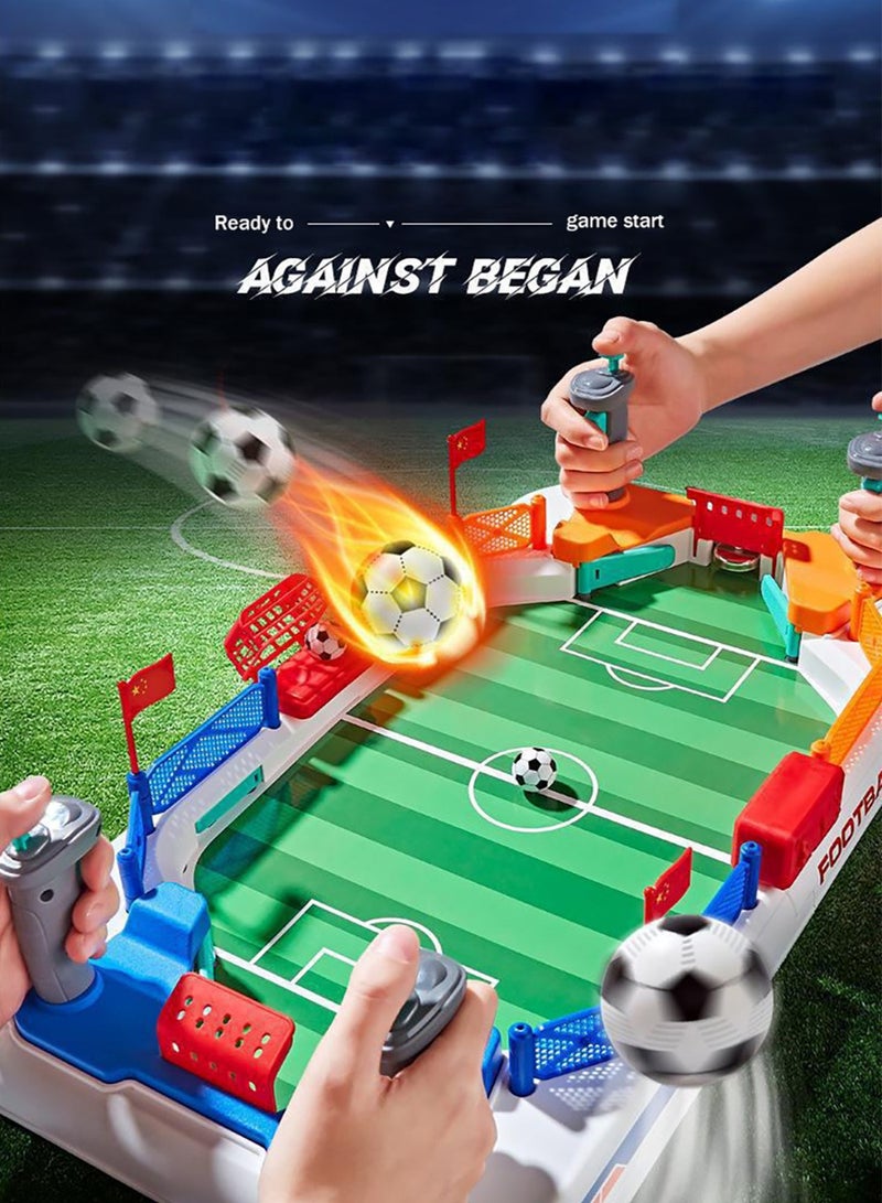لينند طاولة لعب كرة القدم للأطفال: هدية عيد ميلاد مناسبة للأولاد والبنات من سن 3 إلى 12 عامًا. هذه اللعبة الرياضية الداخلية مناسبة للعائلات وغرف اللعب والترفيه. مليئة بالمرح، وهي خيار مثالي للتجمعات العائلية. - Image 2
