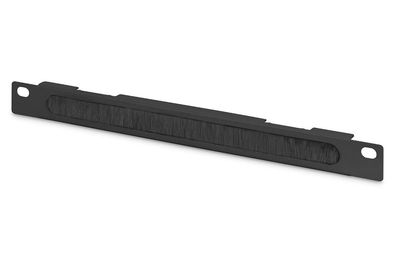 DIGITUS 10-Inch Set - Network Cabinet 12U Black - Shelf - Power Strip - 8-Port Patch Panel - 8-Port Gigabit Switch - Image 5