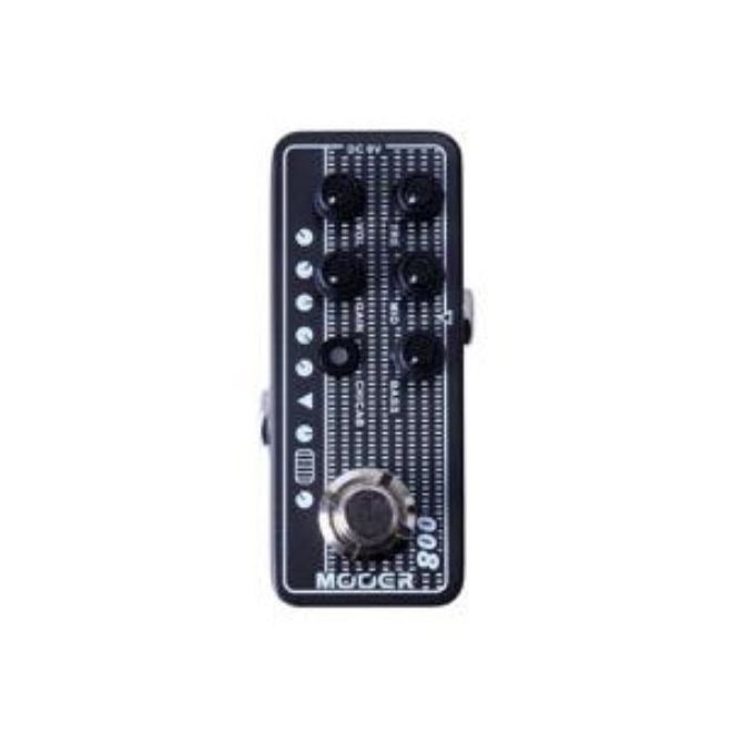 MOOER M008 Cali MK3 Micro Preamp Pedal, Modelled after Mesa Boogie Mark III, Dual Channel Amp Simulator With Built-in Cabinet  Simulation - Image 3