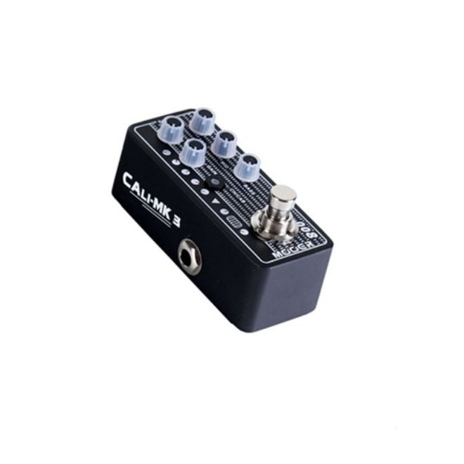MOOER M008 Cali MK3 Micro Preamp Pedal, Modelled after Mesa Boogie Mark III, Dual Channel Amp Simulator With Built-in Cabinet  Simulation - Image 2