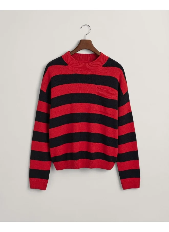 GANT Gant Barstripe Crew Neck Sweater
