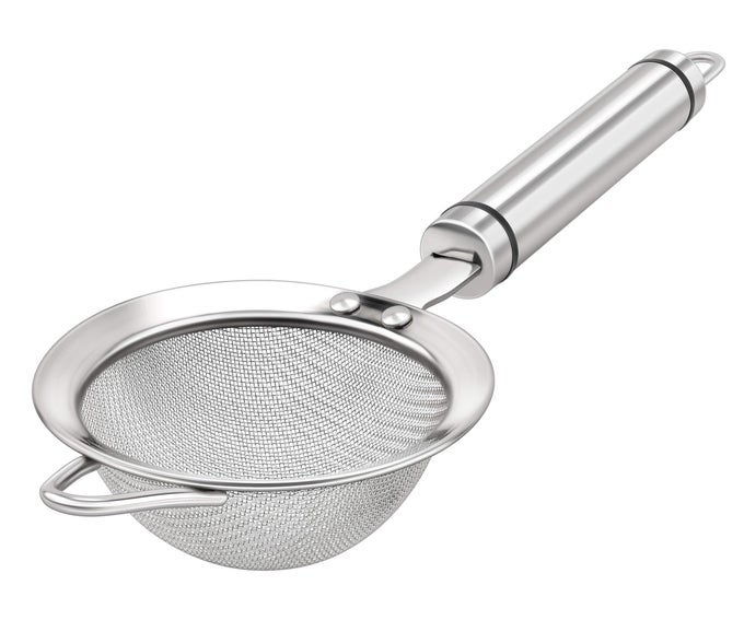 335INCH 304 STAINLESS STEEL FINE MESH STRAINERS FOR KITCHEN COLANDERSKIMMER WITH HANDLE METAL SIEVE SIFTERS FOR FOOD RICE OIL NOODLES FRUITS VEGETABLE TEA STRAINER