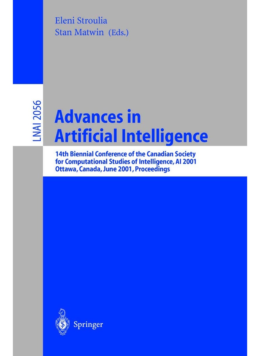 Advances in Artificial Intelligence: 14th Biennial Conference of the Canadian Society for Computational Studies of Intelligence, AI 2001 Ottawa, Canada, June 7-9, 2001 Proceedings 