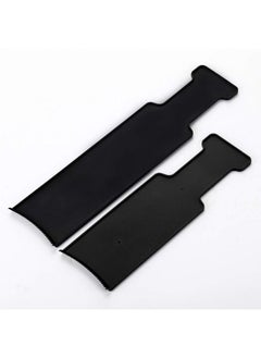 BinaryABC Flat Top Balayage Board Comb Paddle Board Comb Hair Highlighting Board Hair Colour Board3Pcs (Black)  - Image 5