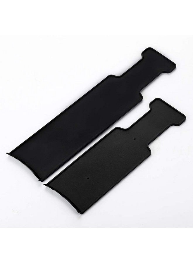 BinaryABC Flat Top Balayage Board Comb Paddle Board Comb Hair Highlighting Board Hair Colour Board3Pcs (Black) - Image 5