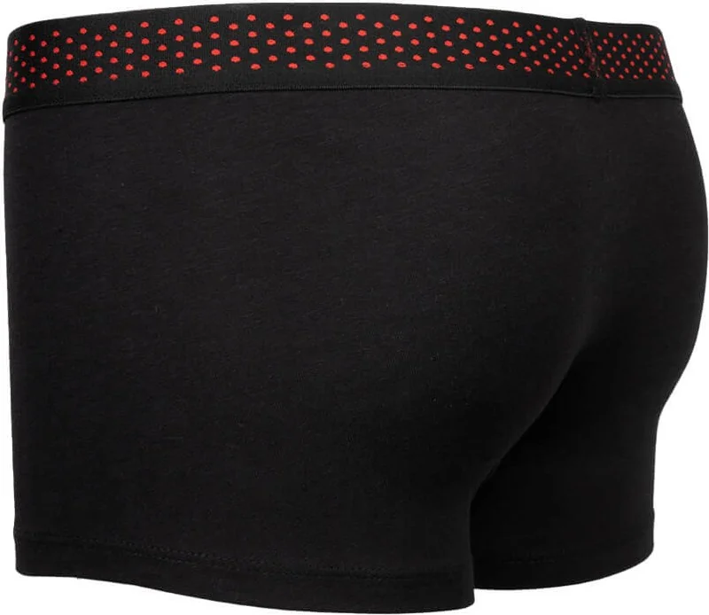 Hatemoğlu Black Cotton Boxer