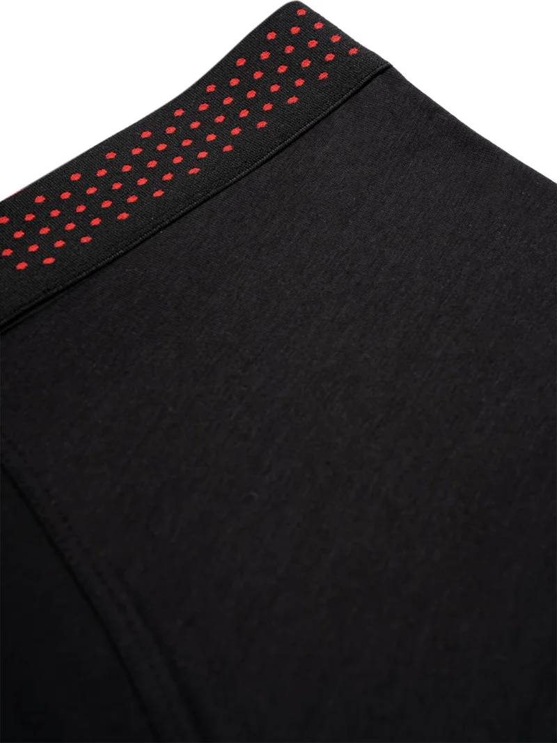 Hatemoğlu Black Cotton Boxer