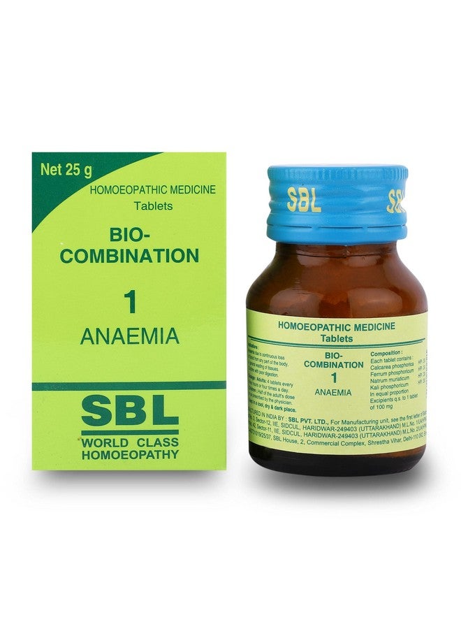 SBL's Bio-Combination No. 01-25 Gm|Pack Of 1|- Tablet