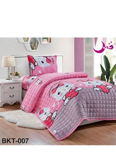 Moon 3 Piece Summer Childrens Quilt Set Microfiber 210x160 cm  - Image 1