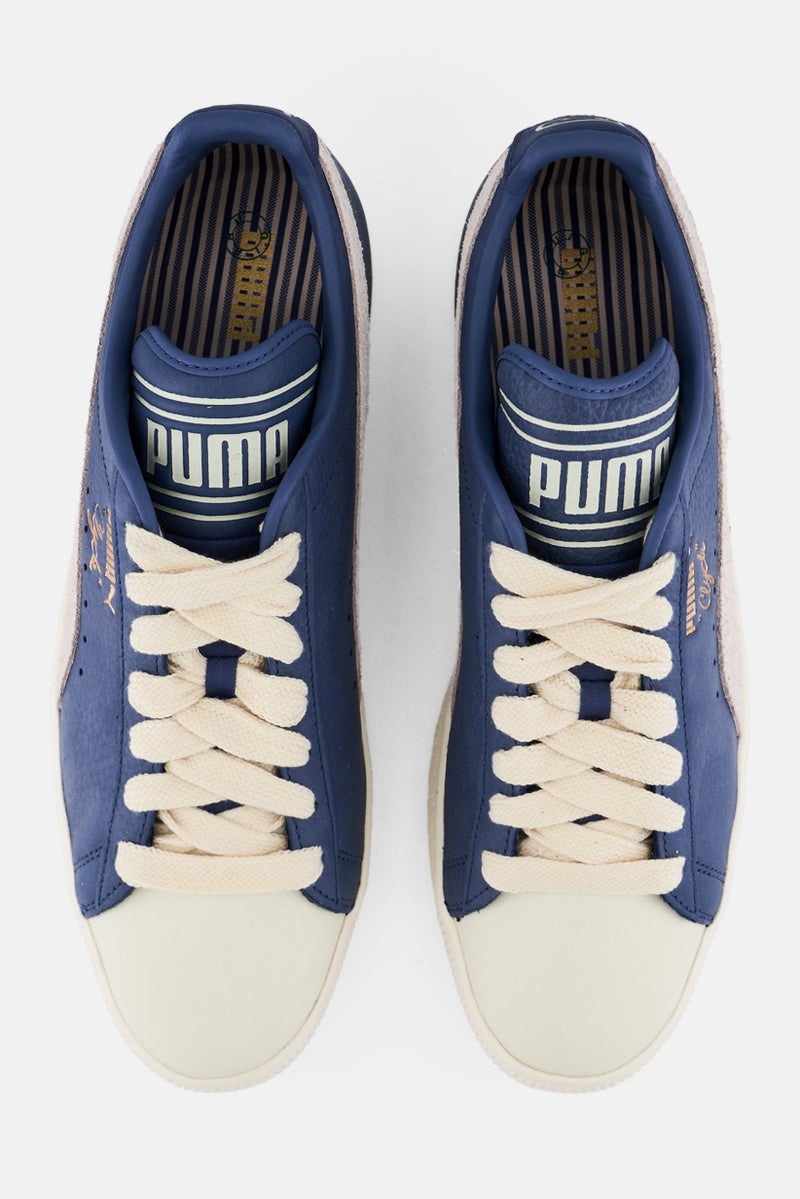 PUMA Men Clyde Q3 Lace Up Outdoor Shoes, Blue  - Image 3