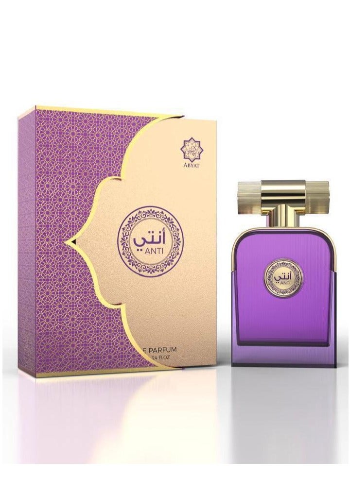 ABYAT ANTI – Eau de Parfum for Women 100ml | Long-Lasting Oriental Floral Fragrance - Image 1