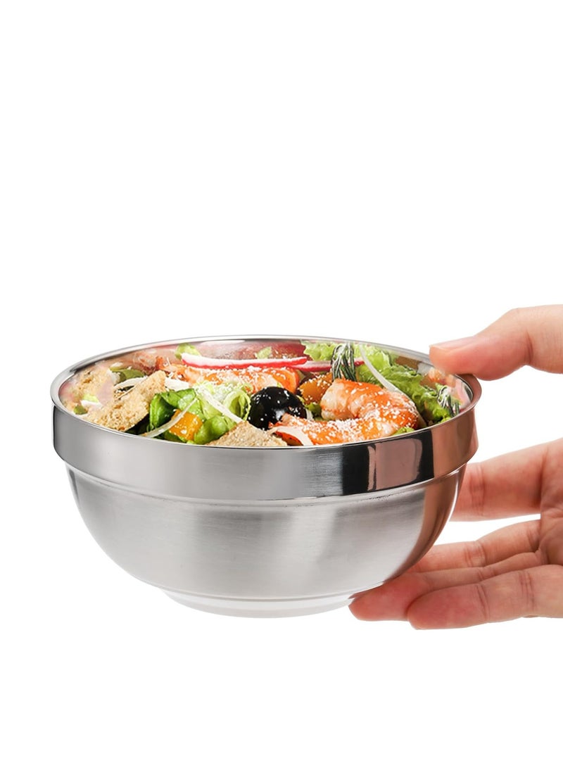 المفرج أوعية تقديم فولاذية بجدار مزدوج 10 قطع - Image 2