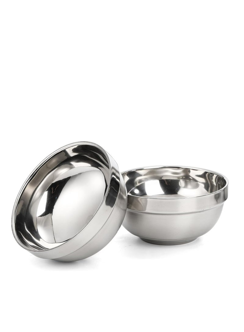 المفرج أوعية تقديم فولاذية بجدار مزدوج 10 قطع - Image 3