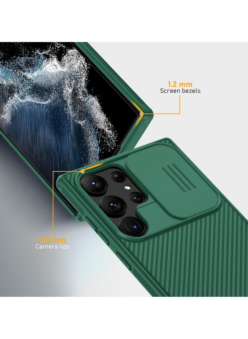 Nillkin For Samsung Galaxy S25 Ultra Case, Camera Lens Protection Slide Cover, TPU+PC Shockproof Bumper Back Cover, Anti-Fingerprint Mobile Phone Case, Slim Fit Protective Casing - Image 3