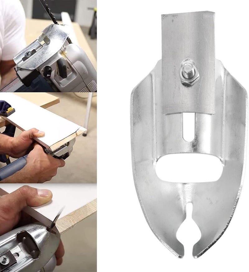 Universal Coping Foot, Steel Easy Install Crown Mold Jig Electric Coping Saw for Woodworking Tools - Image 5