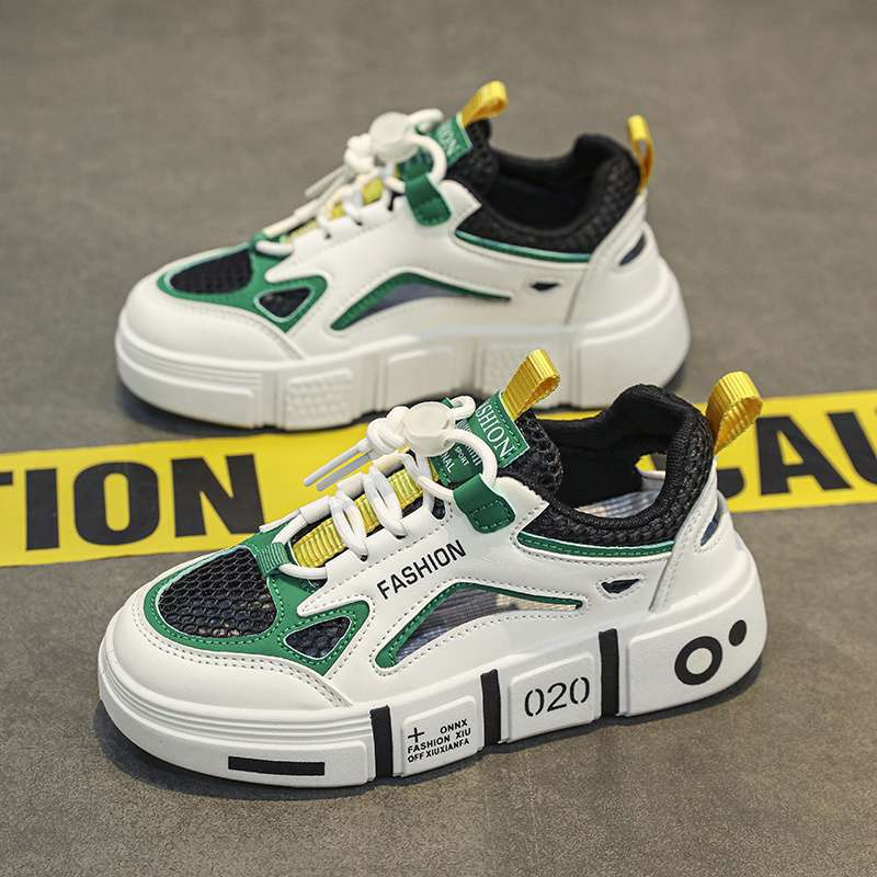 Boys Sandals Summer Children'S Shoes Mesh Breathable Sports Student Mesh Shoes Medium And Large Children'S Beach Shoes - Image 3