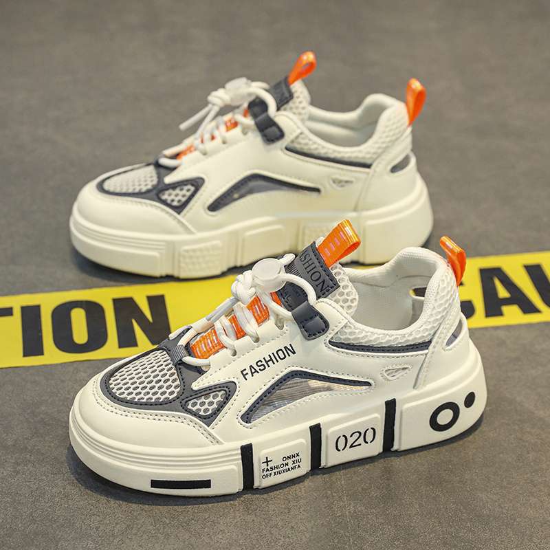 Boys Sandals Summer Children'S Shoes Mesh Breathable Sports Student Mesh Shoes Medium And Large Children'S Beach Shoes - Image 4