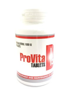 ProVita PROVITA VITAMIN D3 Cholecalciferol 1000IU 90 TABLETS  - Image 1