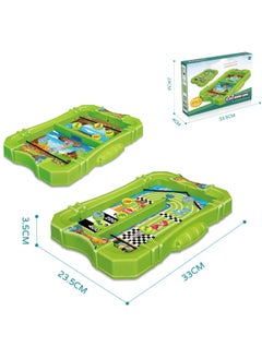 2 In 1 Dinosaur Multi-function Game Plate Educational Toy Table Baby Parent-child Interactive Party Game Table-Specifications:2-in -1 Dinosaur Game Disk-Color:33*23.5*3.5cm