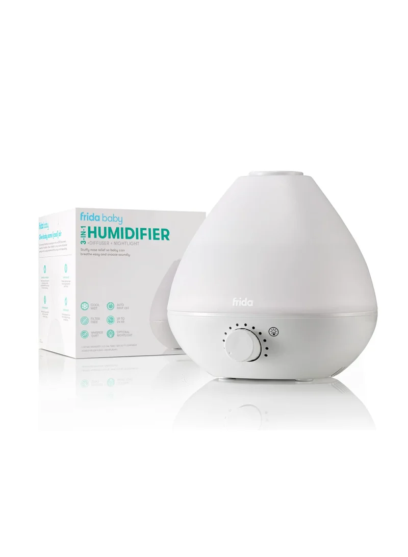fridababy BreatheFrida -THE 3-IN-1 HUMIDIFIER, DIFFUSER + NIGHTLIGHT