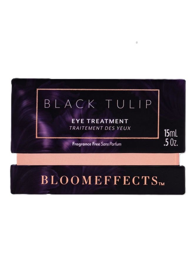 BLOOMEFFECTS Natural Black Tulip Eye Treatment Cream | Clean, Non-Toxic Skincare (.5oz | 15mL)  - Image 2