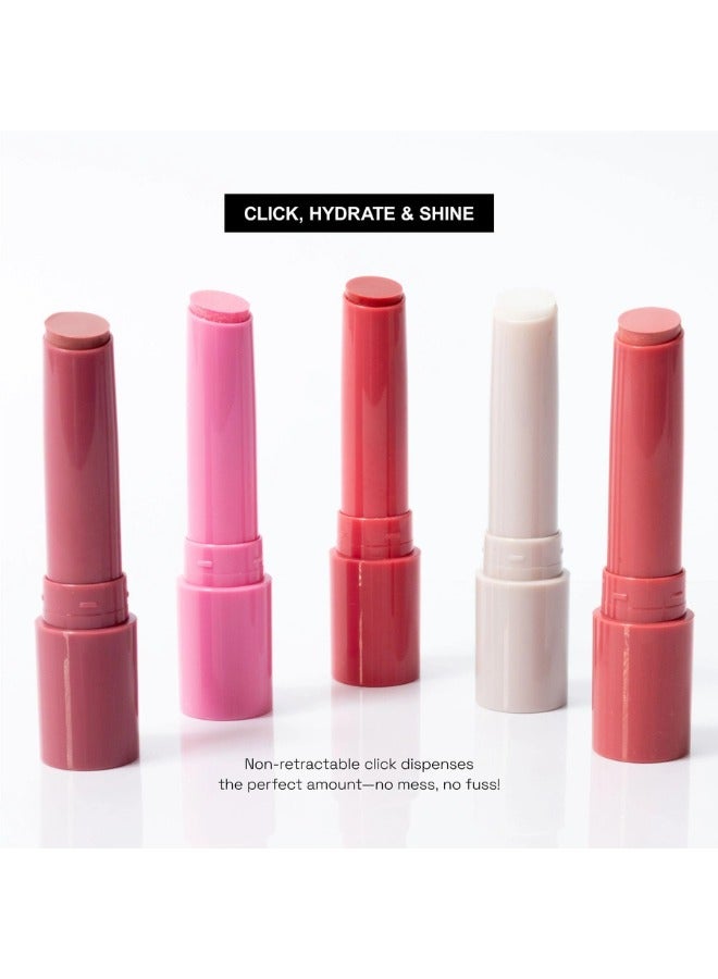 Technic Twist & Shine Lip Oil - Pink Sparkle - Image 4