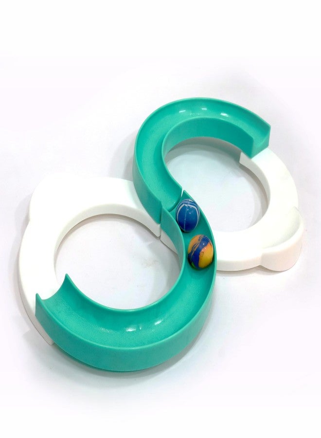 ويمسي لعبة التوازن الحلقية اللانهائية من ويمسي، مسار إبداعي مع كرة نطاطة واحدة، حلقة توازن على شكل الرقم 8 للأطفال فوق سن 3 سنوات، معتمدة من BIS - Image 1