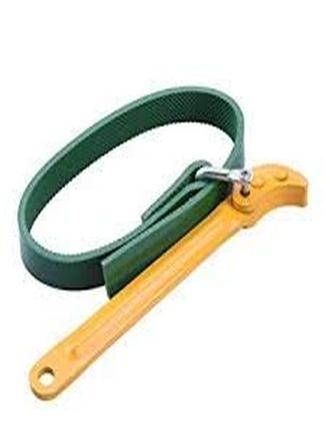 GIZMO Oil Filter Wrench, Alloy Steel Multi-Purpose Adjustable Design Clamp Style Opener Wrench, Belt Easy To Use Fuel Filter Hand Tools Wrench - Image 1