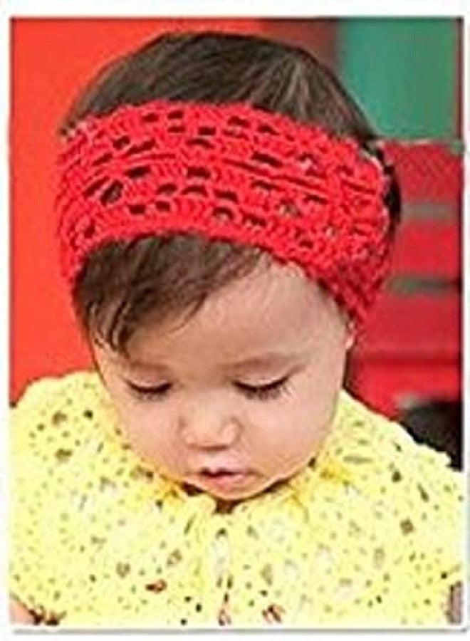 JDYYICZ Colourful Crochet Elastic Headbands Hair Accessories，Stretch Hair Bands DIY Head Bows and Flower Accessories in 25 colors - Image 3