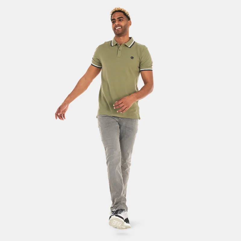 Timberland Green Men's Millers River Polo Shirt for Men | Best Price UAE