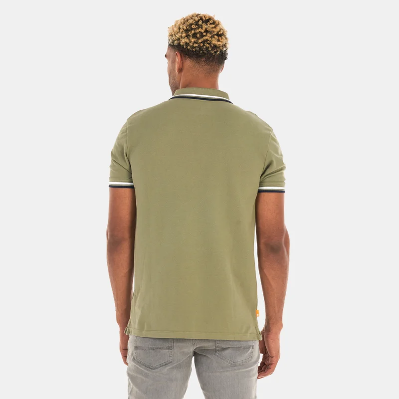 Timberland Green Men's Millers River Polo Shirt for Men | Best Price UAE