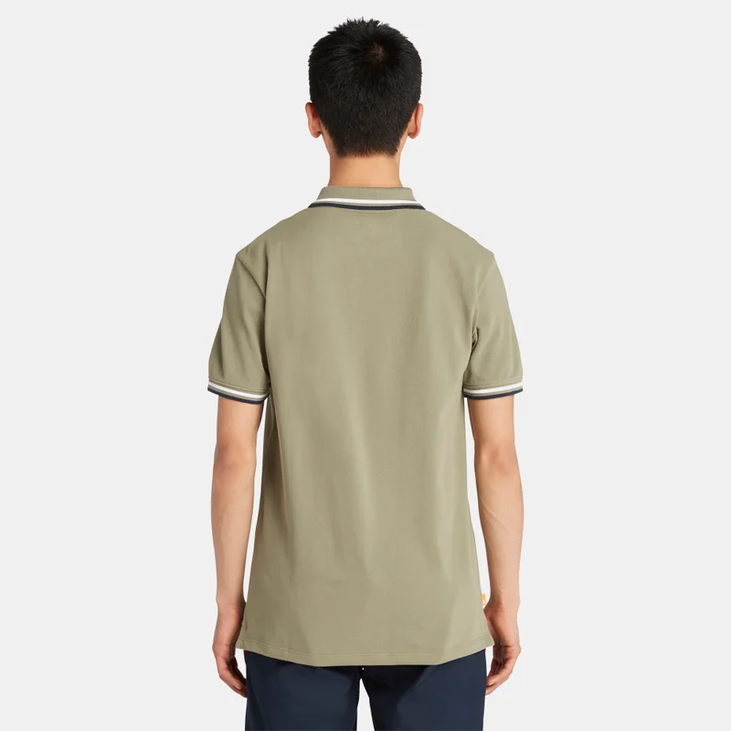 Timberland Green Men's Millers River Polo Shirt for Men | Best Price UAE