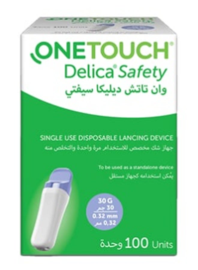 ONETOUCH Delica Safety, Lancets, 30 G-0.32Mm 100 Pcs - Image 2