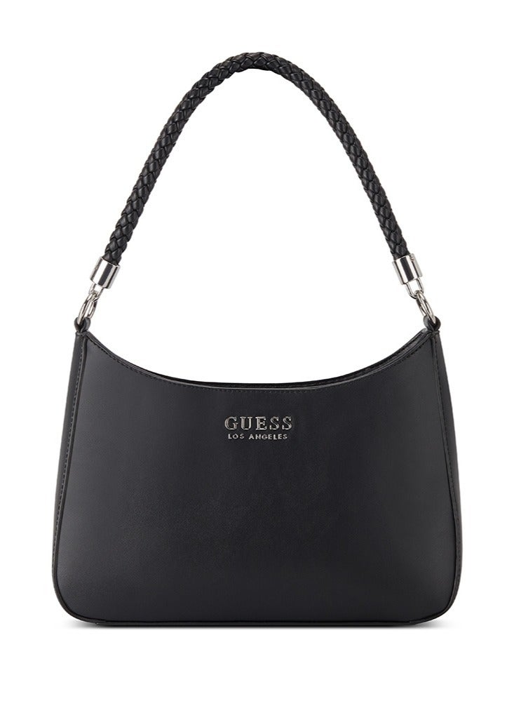 GUESS GUESS Curtin Top-Zip Shoulder Bag Black  - Image 1